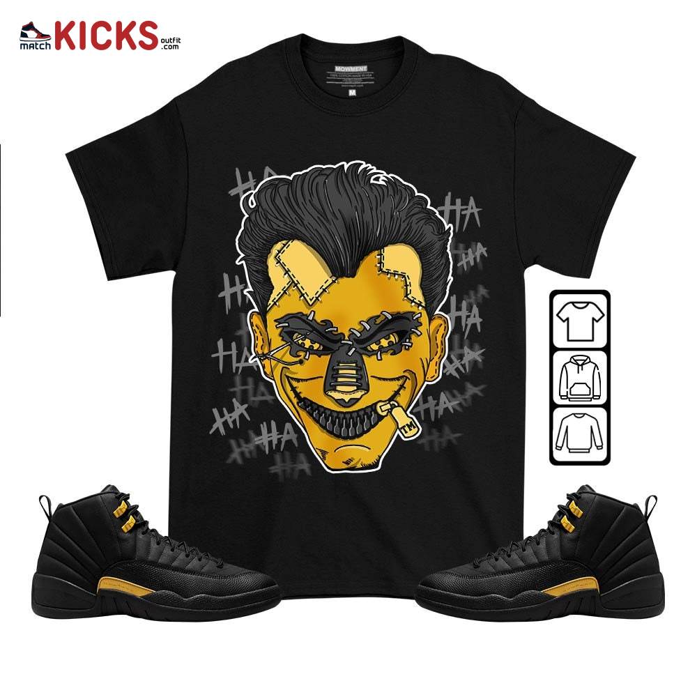 Misunderstood Supervillain Sneaker Shirt Match Black Taxi 12s, Jordan 12 Retro Black Taxi MKO T-Shirt