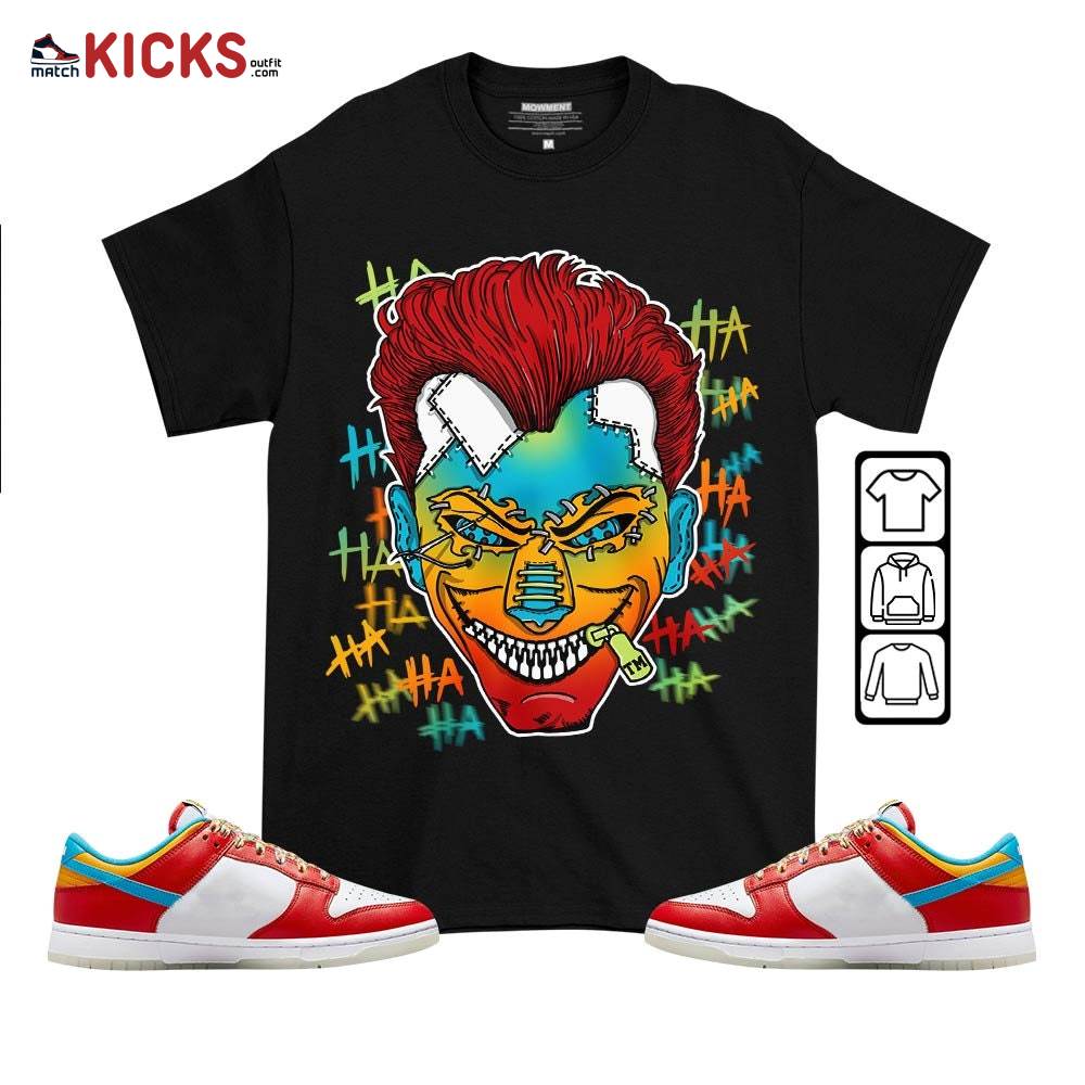 Misunderstood Supervillain Sneaker Shirt Match Fruity Pebbles Shoes, Dunk Low Fruity Pebbles MKO T-Shirt Misunderstood Supervillain Sneaker Shirt Match Fruity Pebbles Shoes, Dunk Low Fruity Pebbles MKO T-Shirt