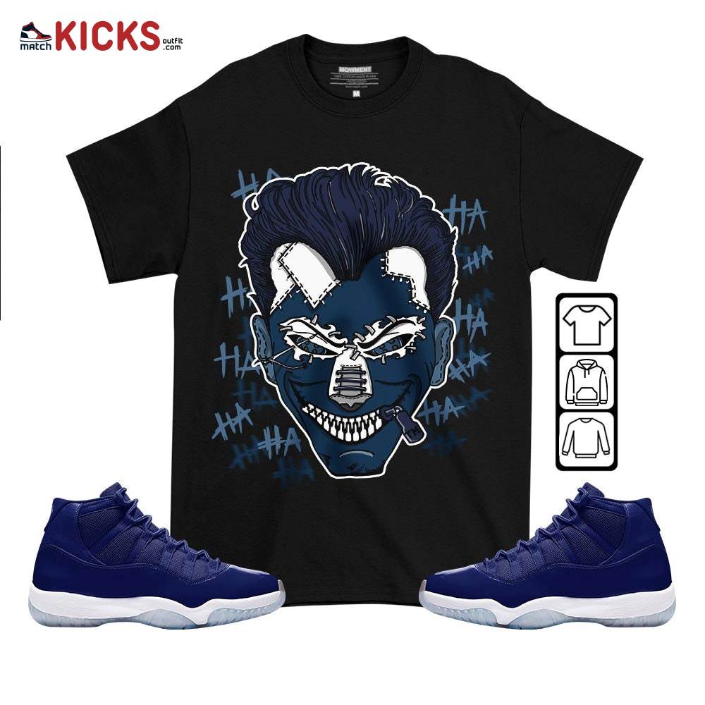 Misunderstood Supervillain Sneaker Shirt Match Midnight Navy 11s, Jordan 11 Retro Midnight Navy MKO T-Shirt