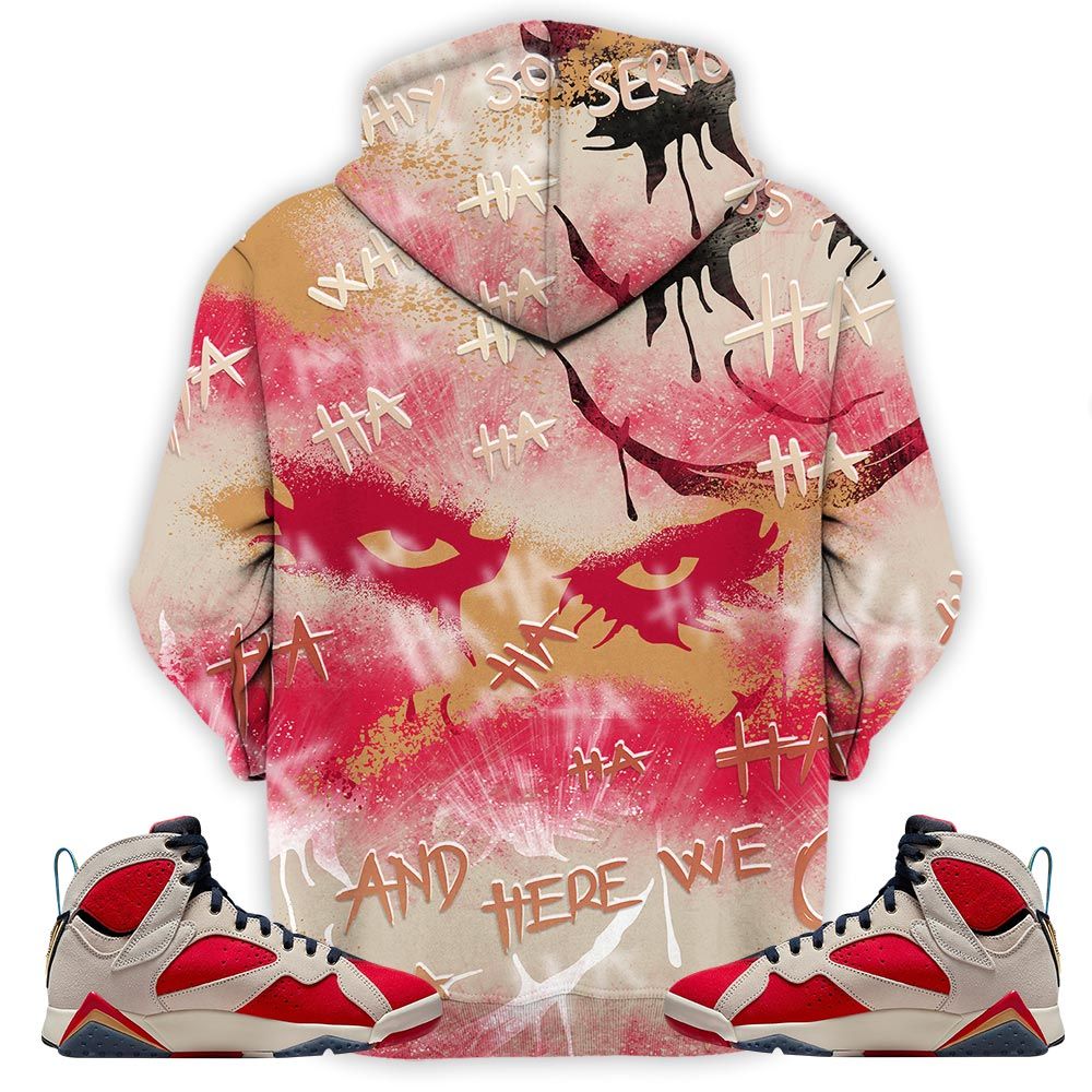 Misunderstood Supervillain Sneaker Shirt Match Trophy Room 7S, Jordan 7 Trophy Room Hoodie Sweatshirt Tee All Over Print MKO Shirt