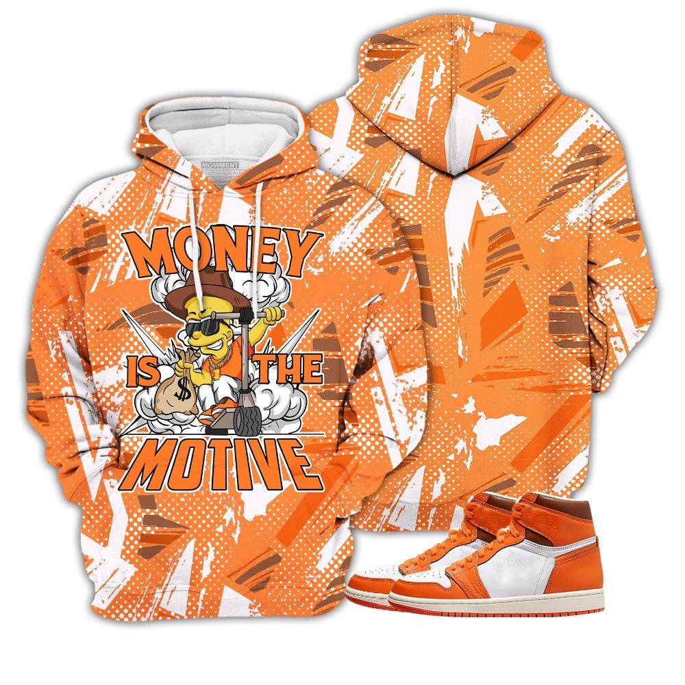 Money Is The Motive Sneaker Shirt Match High Og Starfish 1S, Jordan 1 Retro High Og Starfish Hoodie Sweatshirt Tee All Over Print MKO Shirt Money Is The Motive Sneaker Shirt Match High Og Starfish 1S, Jordan 1 Retro High Og Starfish Hoodie Sweatshirt Tee All Over Print MKO Shirt