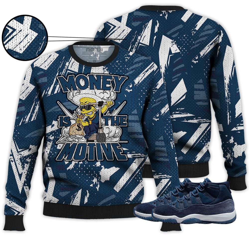Money Is The Motive Sneaker Shirt Match Midnight Navy 11S, Jordan 11 Retro Midnight Navy Hoodie Sweatshirt Tee All Over Print MKO Shirt Money Is The Motive Sneaker Shirt Match Midnight Navy 11S, Jordan 11 Retro Midnight Navy Hoodie Sweatshirt Tee All Over Print MKO Shirt