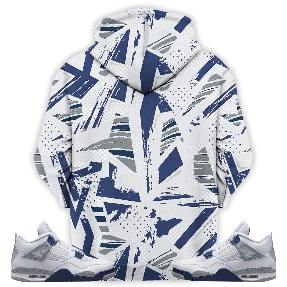 Money Is The Motive Sneaker Shirt Match Midnight Navy 4S, Jordan 4 Retro Midnight Navy Hoodie Sweatshirt Tee All Over Print MKO Shirt