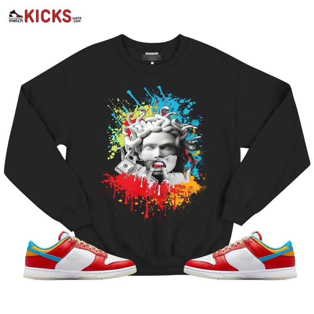 Money Talk Got Em Sneaker Shirt Match Fruity Pebbles Dunk Low, Dunk Low Fruity Pebbles MKO T-Shirt Money Talk Got Em Sneaker Shirt Match Fruity Pebbles Dunk Low, Dunk Low Fruity Pebbles MKO T-Shirt