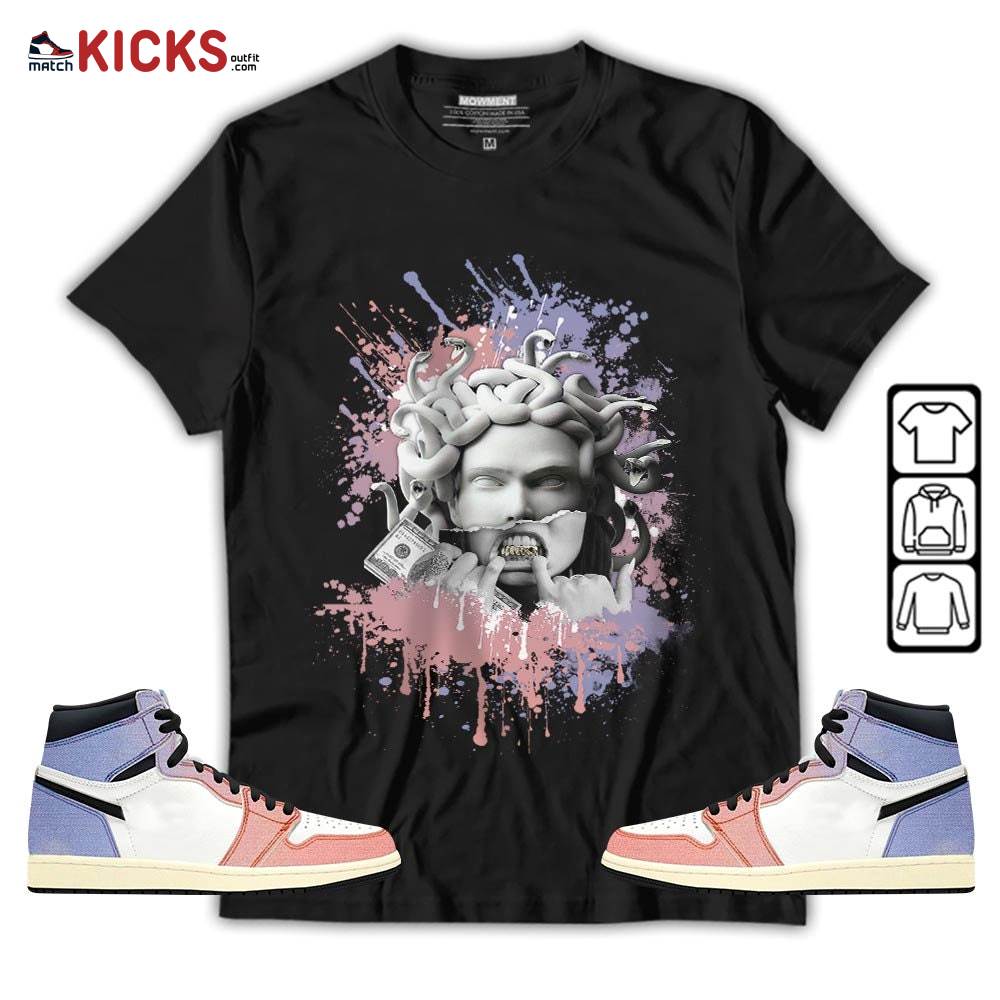 Money Talk Got Em Sneaker Shirt Match Retro Skyline 1s, Jordan 1 High OG Skyline MKO T-Shirt