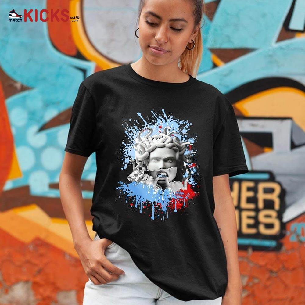 Money Talk Got Em Sneaker Shirt Match Retro University Blue 5s, Jordan 5 University Blue MKO T-Shirt Money Talk Got Em Sneaker Shirt Match Retro University Blue 5s, Jordan 5 University Blue MKO T-Shirt