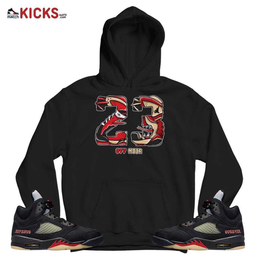 Monster 23 Sneaker Shirt Match Gore-Tex 5s, Jordan 5 GORE-TEX Off Noir MKO T-Shirt Monster 23 Sneaker Shirt Match Gore-Tex 5s, Jordan 5 GORE-TEX Off Noir MKO T-Shirt