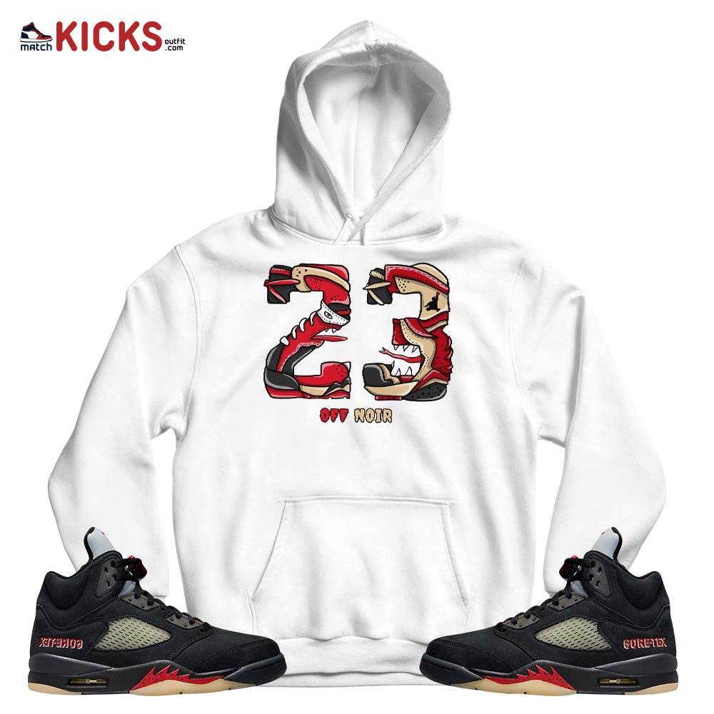Monster 23 Sneaker Shirt Match Gore-Tex 5s, Jordan 5 GORE-TEX Off Noir MKO T-Shirt Monster 23 Sneaker Shirt Match Gore-Tex 5s, Jordan 5 GORE-TEX Off Noir MKO T-Shirt