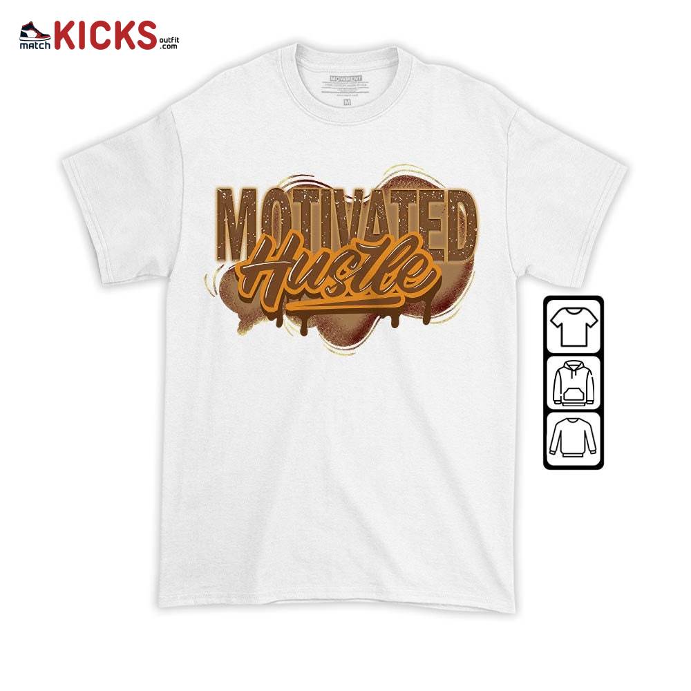 Motivatd Hustle 90s Sneaker Shirt Match Archaeo Brown 3s, Jordan 3 Archaeo Brown MKO T-Shirt Motivatd Hustle 90s Sneaker Shirt Match Archaeo Brown 3s, Jordan 3 Archaeo Brown MKO T-Shirt