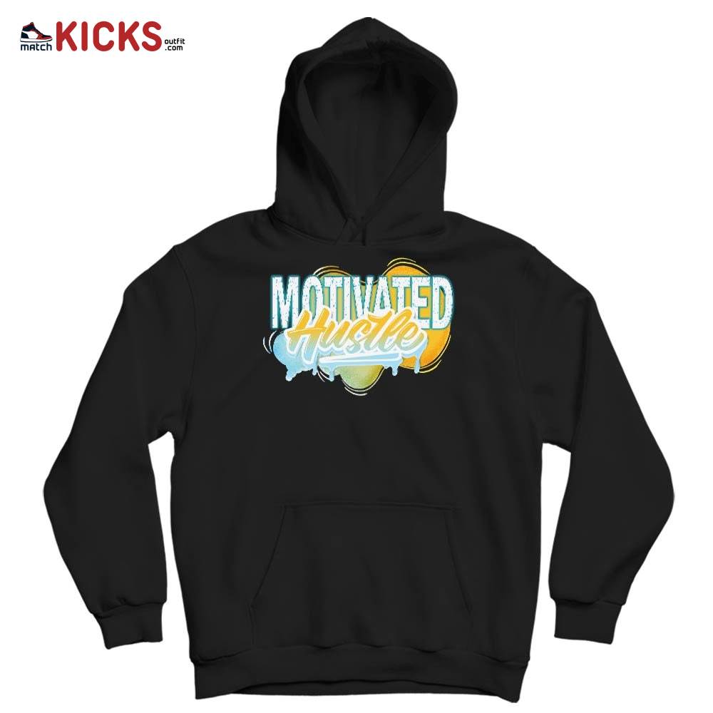 Motivatd Hustle 90s Sneaker Shirt Match Dunk High Blue Chill, Dunk High Homer Simpson MKO T-Shirt Motivatd Hustle 90s Sneaker Shirt Match Dunk High Blue Chill, Dunk High Homer Simpson MKO T-Shirt