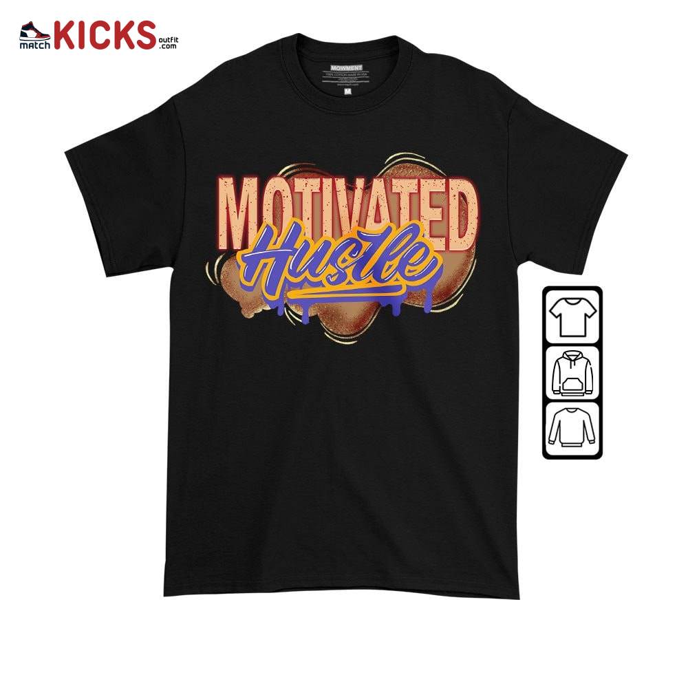 Motivatd Hustle 90s Sneaker Shirt Match Vachetta Tan 7s, Jordan 7 SE Afrobeats MKO T-Shirt Motivatd Hustle 90s Sneaker Shirt Match Vachetta Tan 7s, Jordan 7 SE Afrobeats MKO T-Shirt