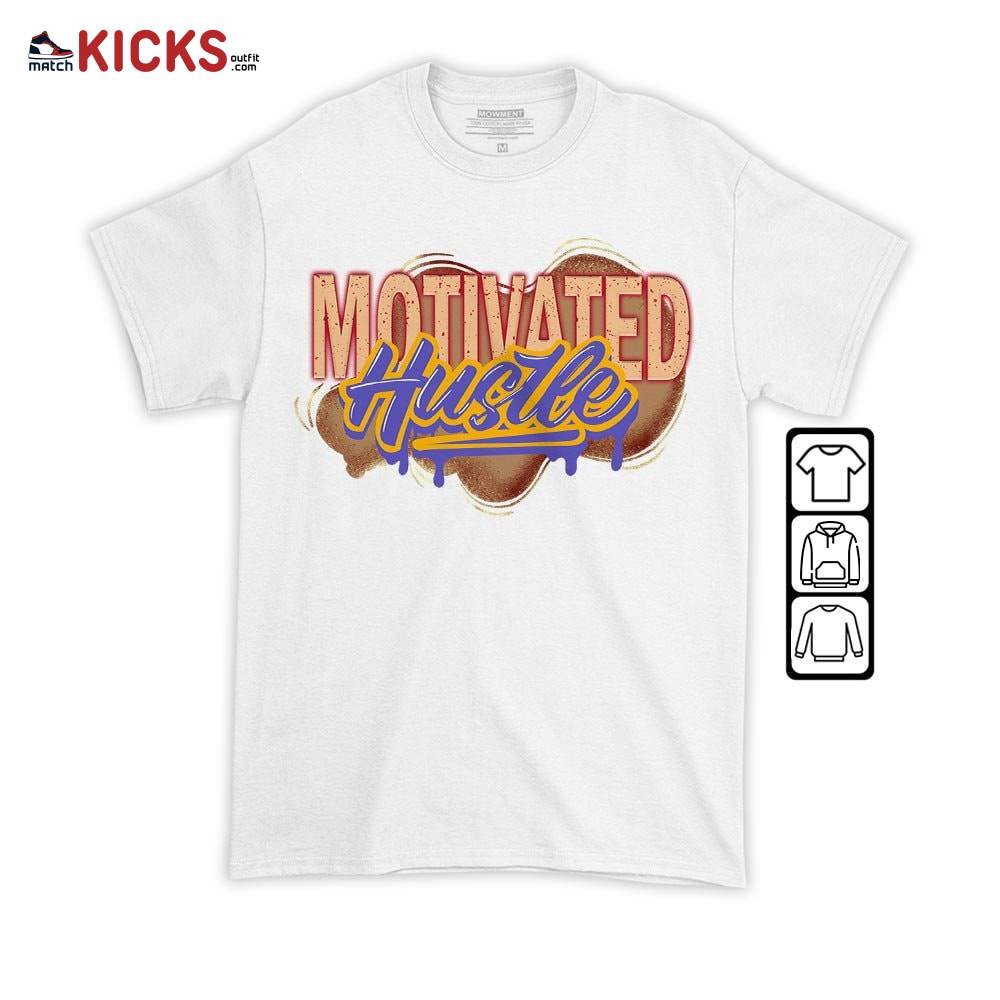 Motivatd Hustle 90s Sneaker Shirt Match Vachetta Tan 7s, Jordan 7 SE Afrobeats MKO T-Shirt Motivatd Hustle 90s Sneaker Shirt Match Vachetta Tan 7s, Jordan 7 SE Afrobeats MKO T-Shirt