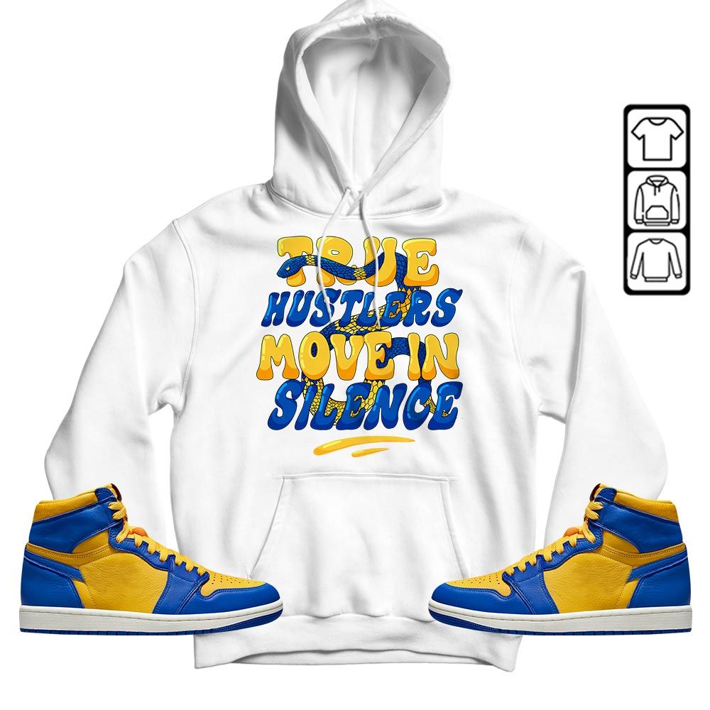 Move In Silence Sneaker Shirt Match 2023 Laney 1s, Jordan 1 Retro High Laney MKO T-Shirt