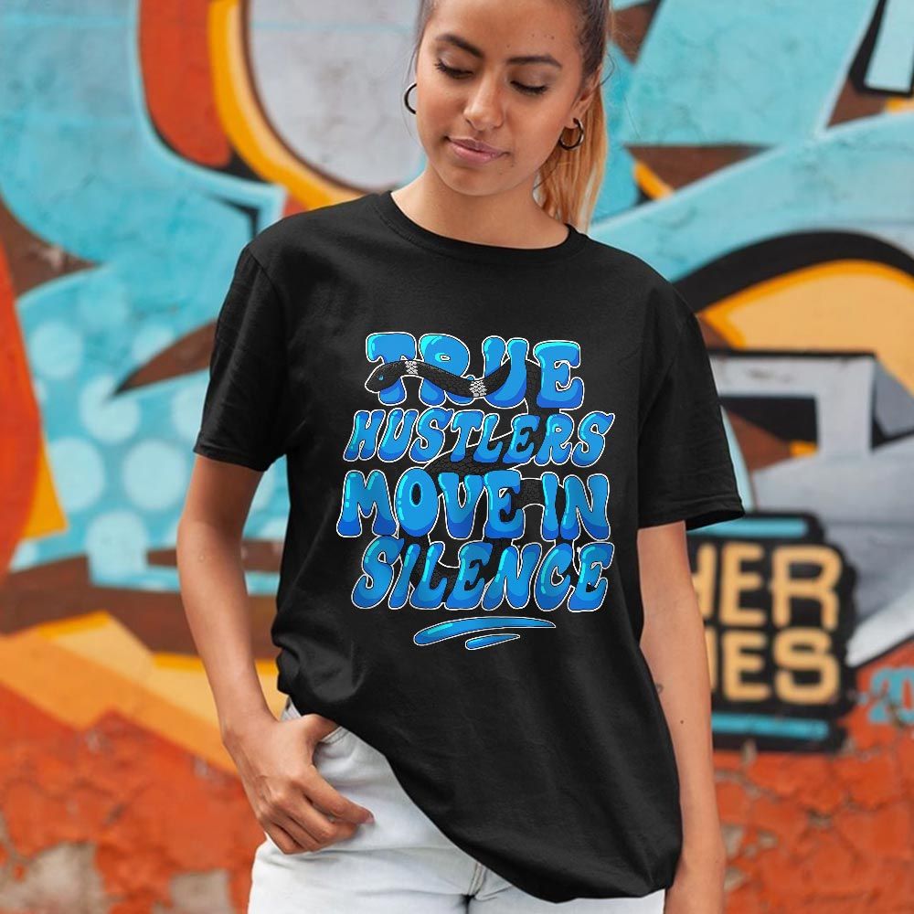 Move In Silence Sneaker Shirt Match Black University Blue 13s, Jordan 13 Black University Blue 2022 MKO T-Shirt Move In Silence Sneaker Shirt Match Black University Blue 13s, Jordan 13 Black University Blue 2022 MKO T-Shirt
