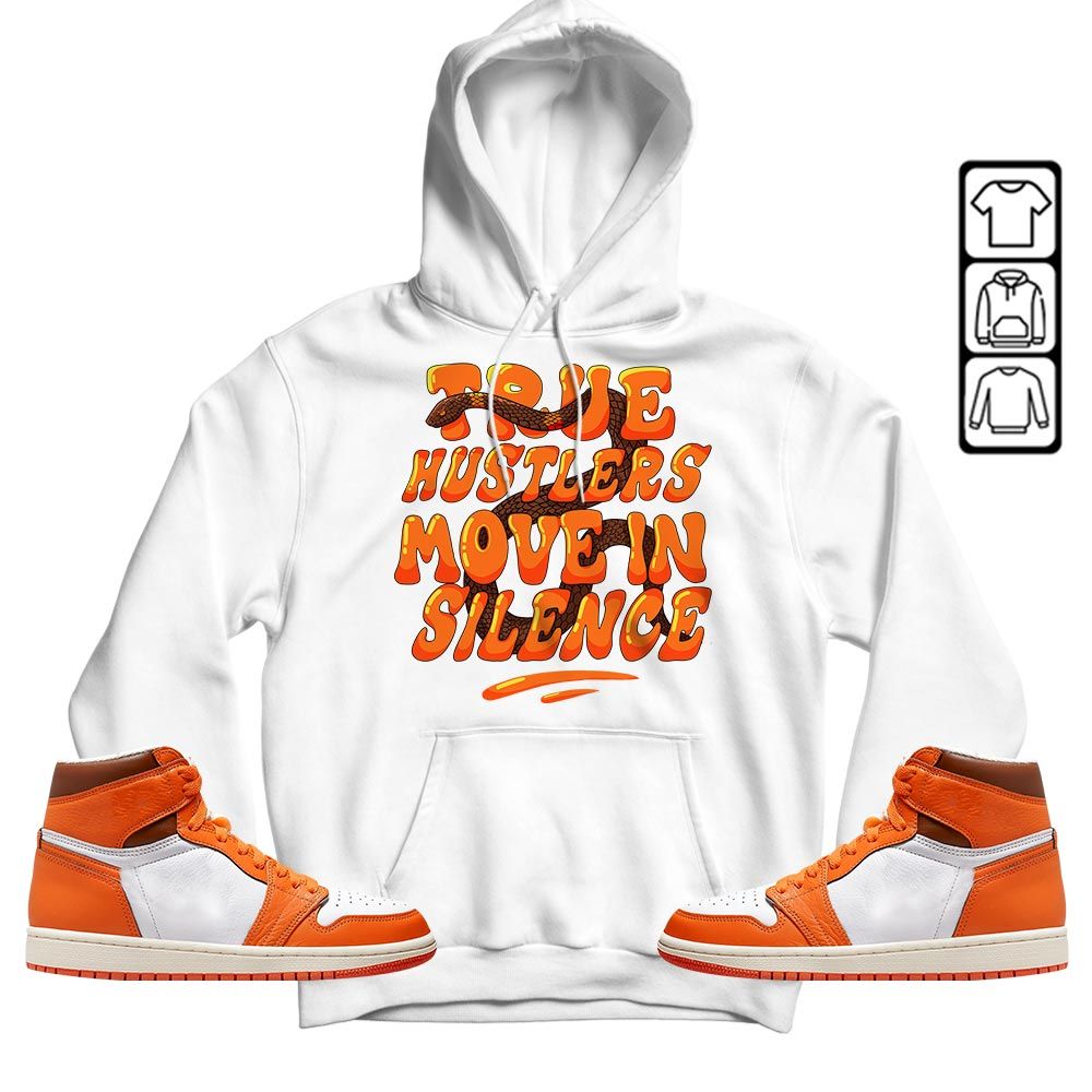 Move In Silence Sneaker Shirt Match High OG Starfish 1s, Jordan 1 Retro High OG Starfish MKO T-Shirt