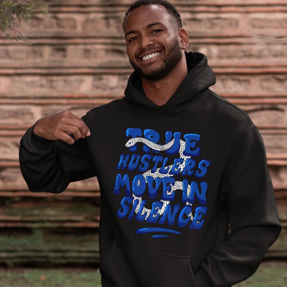 Move In Silence Sneaker Shirt Match Hyper Royal 12s, Jordan 12 Hyper Royal MKO T-Shirt Move In Silence Sneaker Shirt Match Hyper Royal 12s, Jordan 12 Hyper Royal MKO T-Shirt