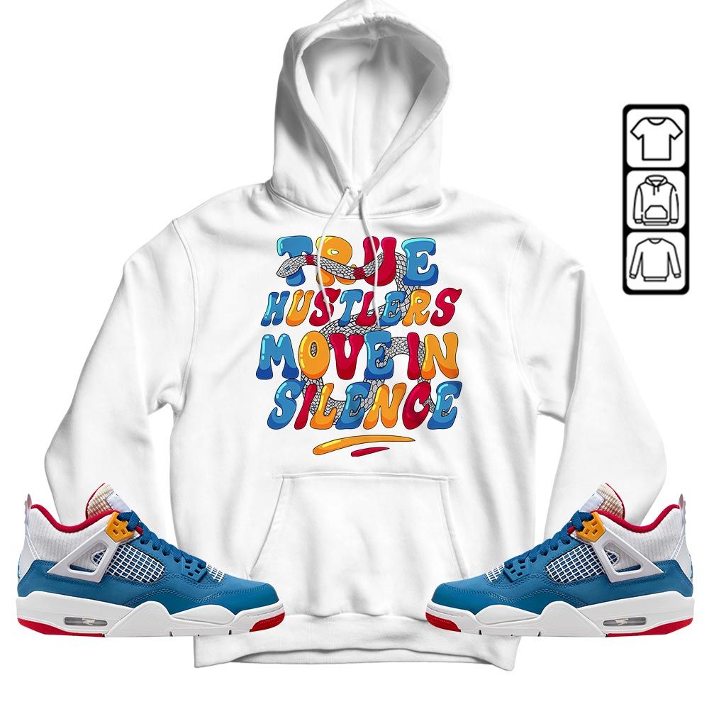 Move In Silence Sneaker Shirt Match Messy Room 4s, Jordan 4 GS Messy Room MKO T-Shirt