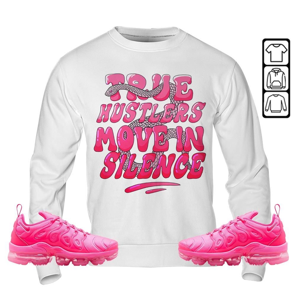 Move In Silence Sneaker Shirt Match Plus Triple Pink, Air VaporMax Plus Triple Pink MKO T-Shirt Move In Silence Sneaker Shirt Match Plus Triple Pink, Air VaporMax Plus Triple Pink MKO T-Shirt