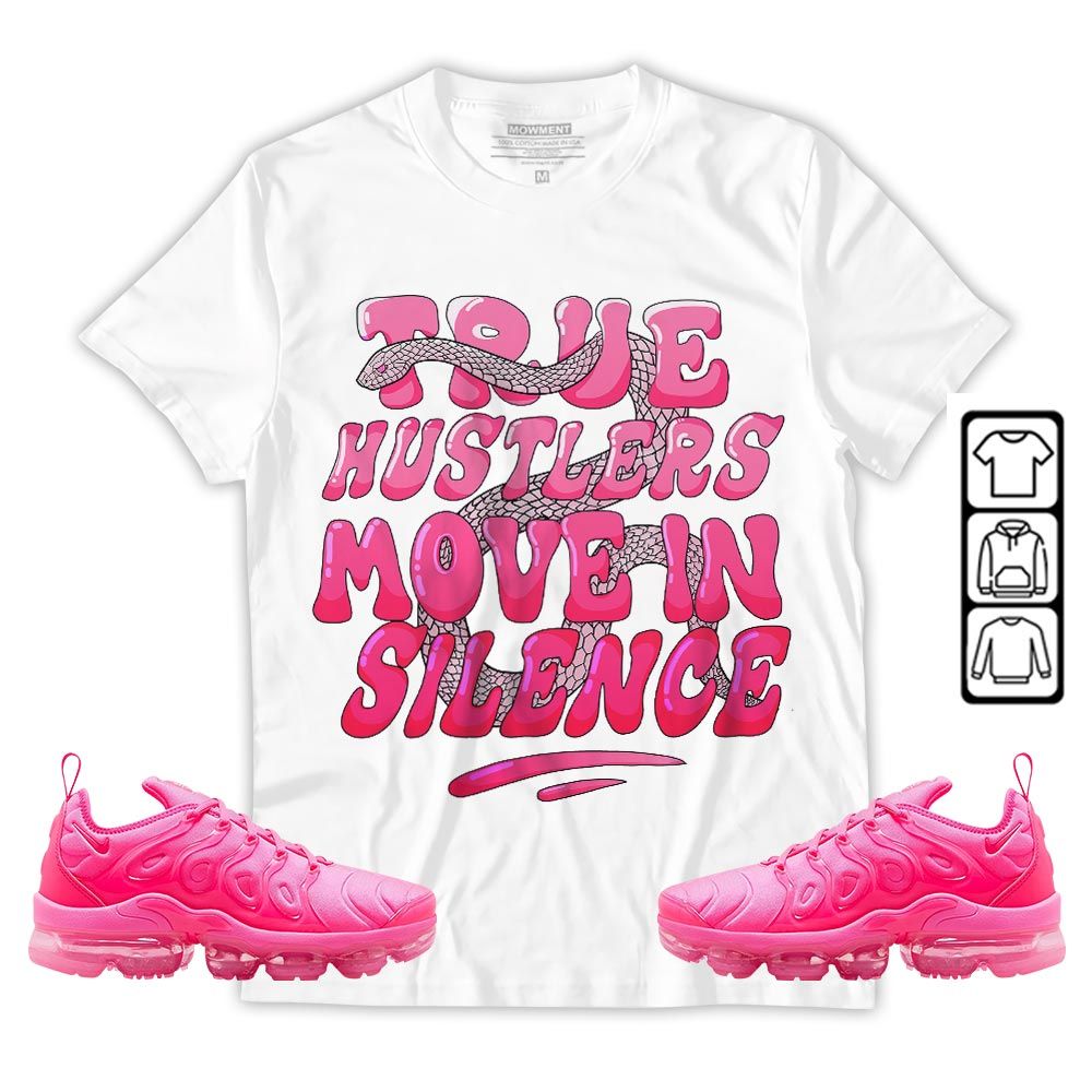 Move In Silence Sneaker Shirt Match Plus Triple Pink, Air VaporMax Plus Triple Pink MKO T-Shirt Move In Silence Sneaker Shirt Match Plus Triple Pink, Air VaporMax Plus Triple Pink MKO T-Shirt