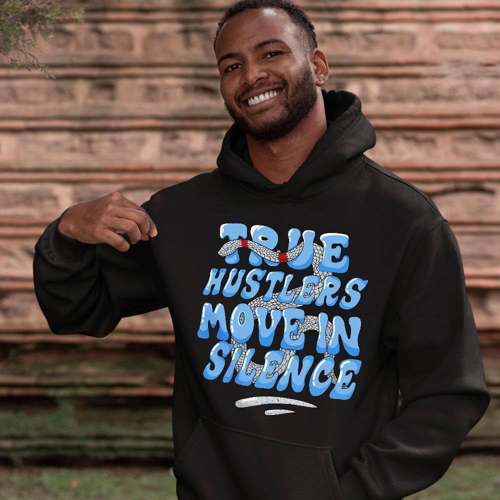 Move In Silence Sneaker Shirt Match Retro University Blue 5s, Jordan 5 University Blue MKO T-Shirt Move In Silence Sneaker Shirt Match Retro University Blue 5s, Jordan 5 University Blue MKO T-Shirt