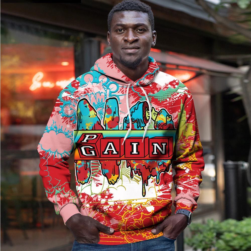 No Pain No Gain Yup Sneaker Shirt Match Fruity Pebbles Shoes, Dunk Low Fruity Pebbles Hoodie Sweatshirt Tee All Over Print MKO Shirt No Pain No Gain Yup Sneaker Shirt Match Fruity Pebbles Shoes, Dunk Low Fruity Pebbles Hoodie Sweatshirt Tee All Over Print MKO Shirt