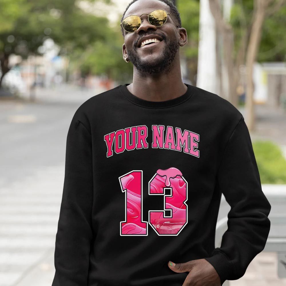 Number 13 Sneaker Shirt Match Plus Triple Pink, Air VaporMax Plus Triple Pink MKO Hoodie Number 13 Sneaker Shirt Match Plus Triple Pink, Air VaporMax Plus Triple Pink MKO Hoodie