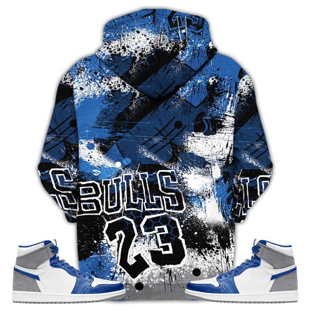 Number 23 Air Got Em Sneaker Shirt Match True Blue 1S, Jordan 1 High Og True Blue Hoodie Sweatshirt Tee All Over Print MKO Shirt