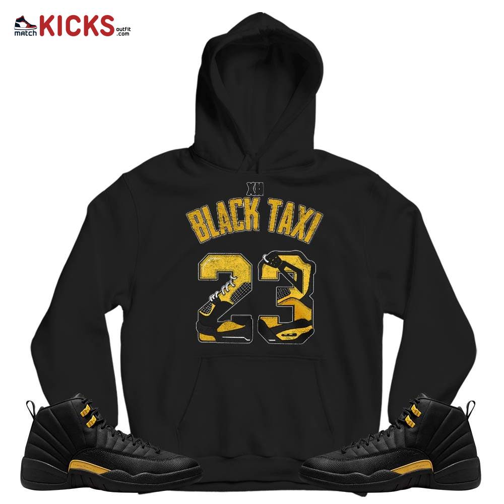 Number 23 Dirty Sneaker Shirt Match Black Taxi 12s, Jordan 12 Retro Black Taxi MKO T-Shirt Number 23 Dirty Sneaker Shirt Match Black Taxi 12s, Jordan 12 Retro Black Taxi MKO T-Shirt