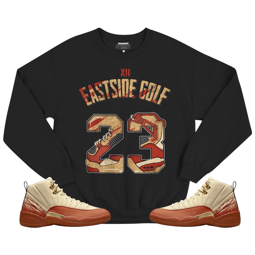 Number 23 Dirty Sneaker Shirt Match Eastside Golf 12s, Jordan 12 Retro Eastside Golf MKO T-Shirt Number 23 Dirty Sneaker Shirt Match Eastside Golf 12s, Jordan 12 Retro Eastside Golf MKO T-Shirt