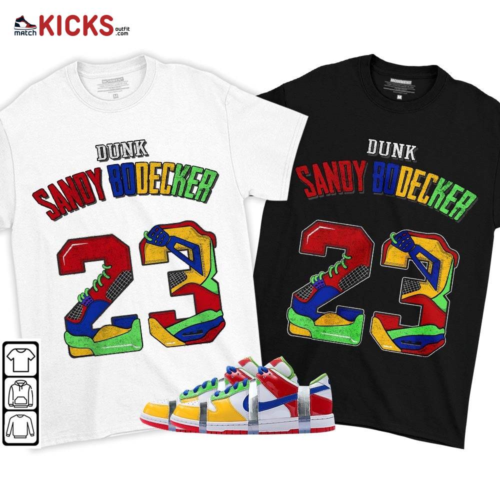 Number 23 Dirty Sneaker Shirt Match SB Dunk Low eBay, SB Dunk Low Sandy MKO T-Shirt