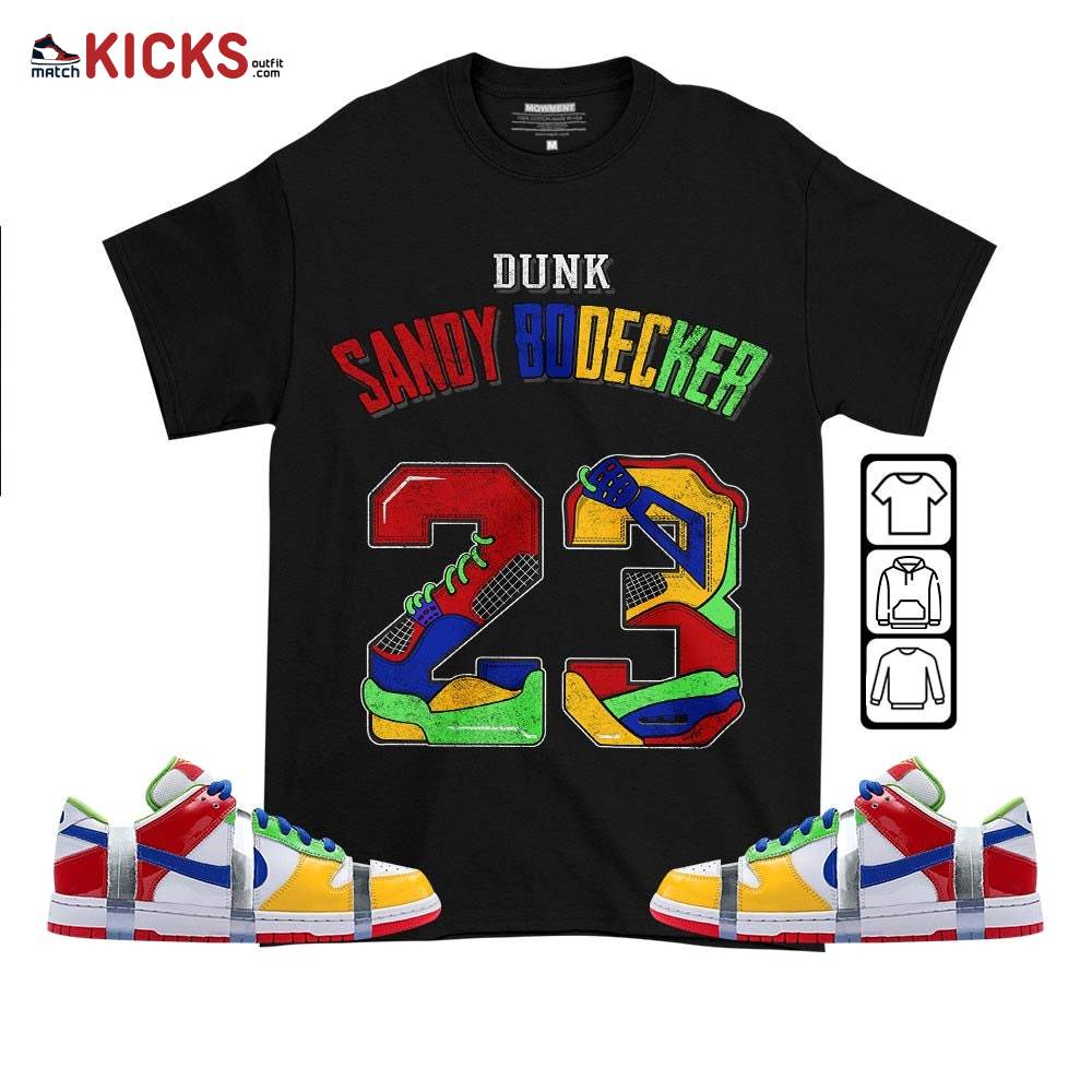 Number 23 Dirty Sneaker Shirt Match SB Dunk Low eBay, SB Dunk Low Sandy MKO T-Shirt