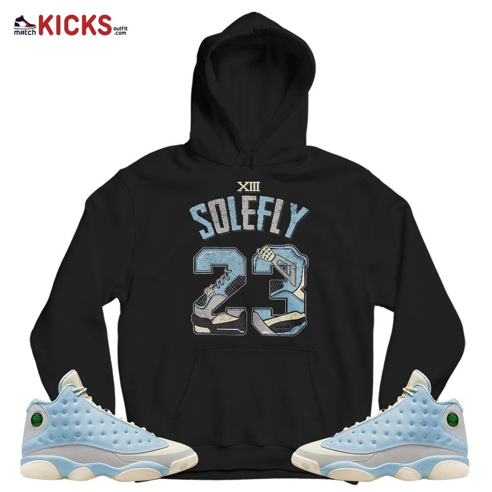 Number 23 Dirty Sneaker Shirt Match SoleFly 13s, Jordan 13 Retro SoleFly MKO T-Shirt Number 23 Dirty Sneaker Shirt Match SoleFly 13s, Jordan 13 Retro SoleFly MKO T-Shirt