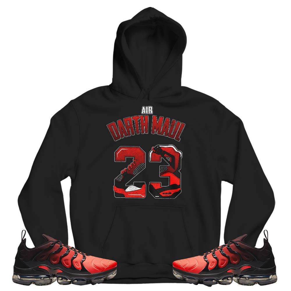 Number 23 Dirty Sneaker Shirt Match Vapormax Plus Red Black, Air VaporMax Plus Darth Maul MKO T-Shirt