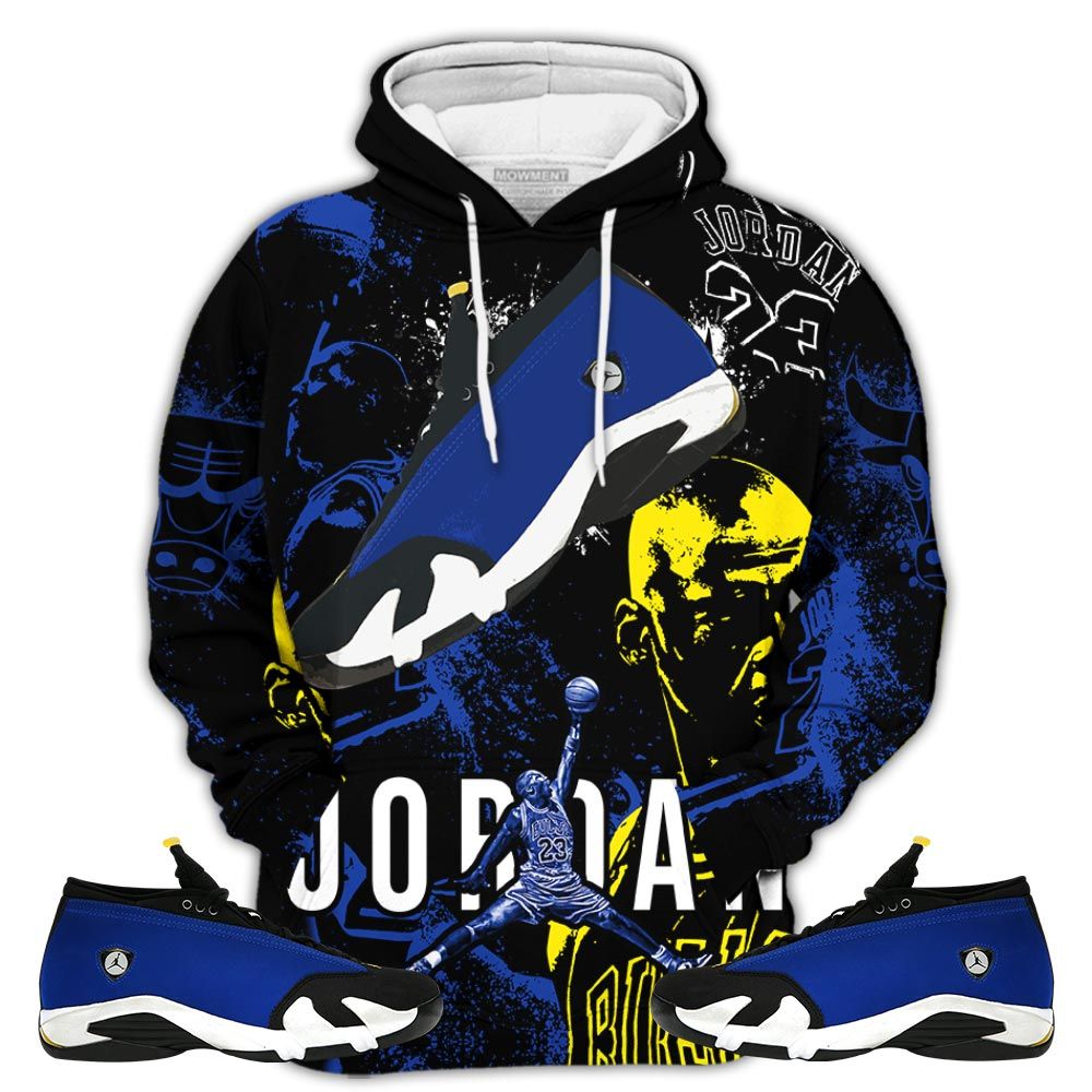 Number 23 Drip Shoes Kicks Goat Sneaker Shirt Match 2023 Blue Laney 14S, Jordan 14 Laney Hoodie Sweatshirt Tee All Over Print MKO Shirt Number 23 Drip Shoes Kicks Goat Sneaker Shirt Match 2023 Blue Laney 14S, Jordan 14 Laney Hoodie Sweatshirt Tee All Over Print MKO Shirt