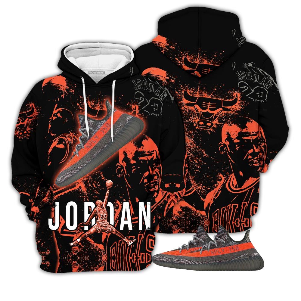 Number 23 Drip Shoes Kicks Goat Sneaker Shirt Match Boots 350 V2 Dark Beluga, Yeezy 350 V2 Carbon Beluga Hoodie Sweatshirt Tee All Over Print MKO Shirt