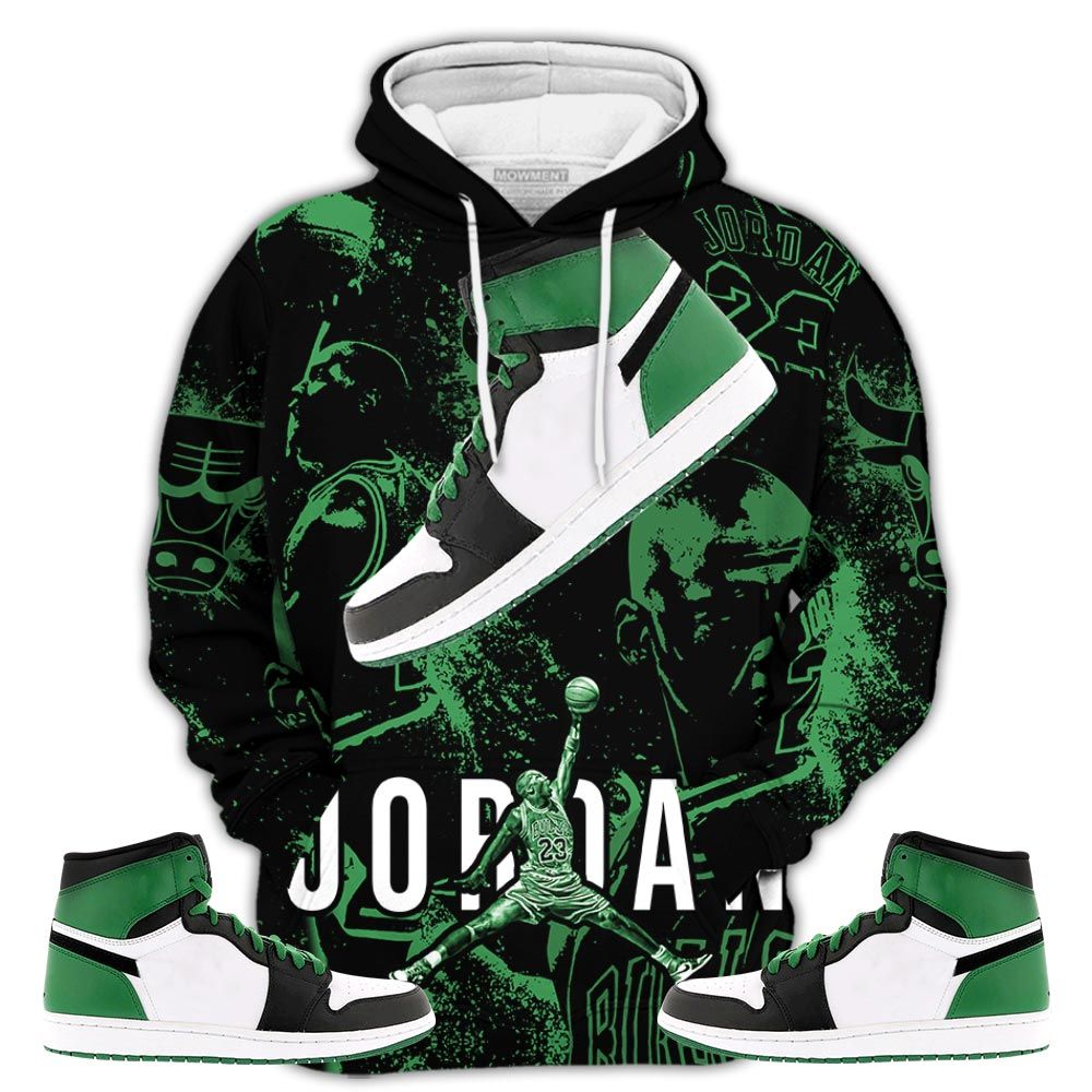 Number 23 Drip Shoes Kicks Goat Sneaker Shirt Match Lucky Green 1S, Jordan 1 Lucky Green Hoodie Sweatshirt Tee All Over Print MKO Shirt Number 23 Drip Shoes Kicks Goat Sneaker Shirt Match Lucky Green 1S, Jordan 1 Lucky Green Hoodie Sweatshirt Tee All Over Print MKO Shirt
