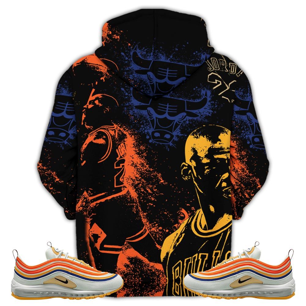 Number 23 Drip Shoes Kicks Goat Sneaker Shirt Match Max 97 Frank Rudy, Air Max 97 Se Air Pressure Hoodie Sweatshirt Tee All Over Print MKO Shirt