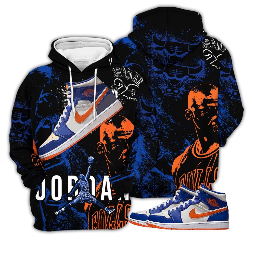 Number 23 Drip Shoes Kicks Goat Sneaker Shirt Match Mid Knicks 1S, Jordan 1 Mid Knicks Hoodie Sweatshirt Tee All Over Print MKO Shirt Number 23 Drip Shoes Kicks Goat Sneaker Shirt Match Mid Knicks 1S, Jordan 1 Mid Knicks Hoodie Sweatshirt Tee All Over Print MKO Shirt