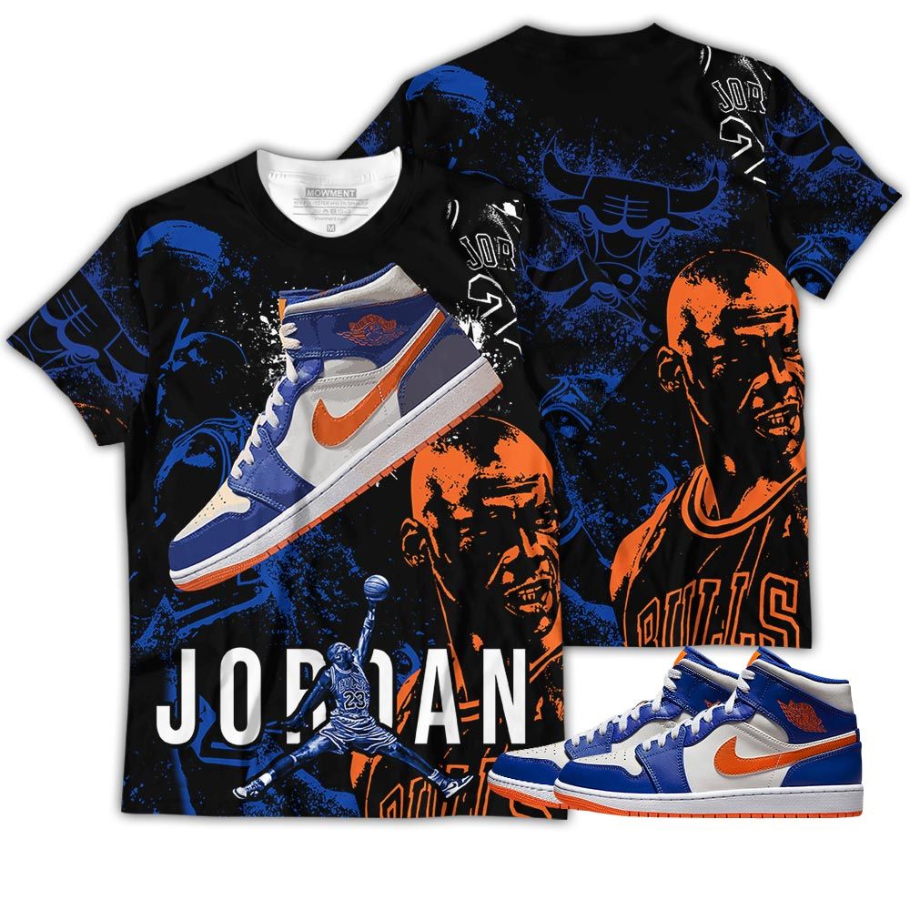 Number 23 Drip Shoes Kicks Goat Sneaker Shirt Match Mid Knicks 1S, Jordan 1 Mid Knicks Hoodie Sweatshirt Tee All Over Print MKO Shirt Number 23 Drip Shoes Kicks Goat Sneaker Shirt Match Mid Knicks 1S, Jordan 1 Mid Knicks Hoodie Sweatshirt Tee All Over Print MKO Shirt