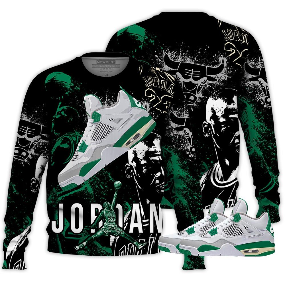 Number 23 Drip Shoes Kicks Goat Sneaker Shirt Match Retro Pine Green 4S, Jordan 4 Pine Green Hoodie Sweatshirt Tee All Over Print MKO Shirt Number 23 Drip Shoes Kicks Goat Sneaker Shirt Match Retro Pine Green 4S, Jordan 4 Pine Green Hoodie Sweatshirt Tee All Over Print MKO Shirt