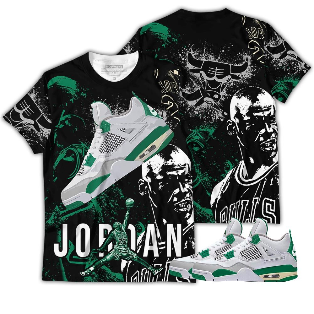 Number 23 Drip Shoes Kicks Goat Sneaker Shirt Match Retro Pine Green 4S, Jordan 4 Pine Green Hoodie Sweatshirt Tee All Over Print MKO Shirt Number 23 Drip Shoes Kicks Goat Sneaker Shirt Match Retro Pine Green 4S, Jordan 4 Pine Green Hoodie Sweatshirt Tee All Over Print MKO Shirt
