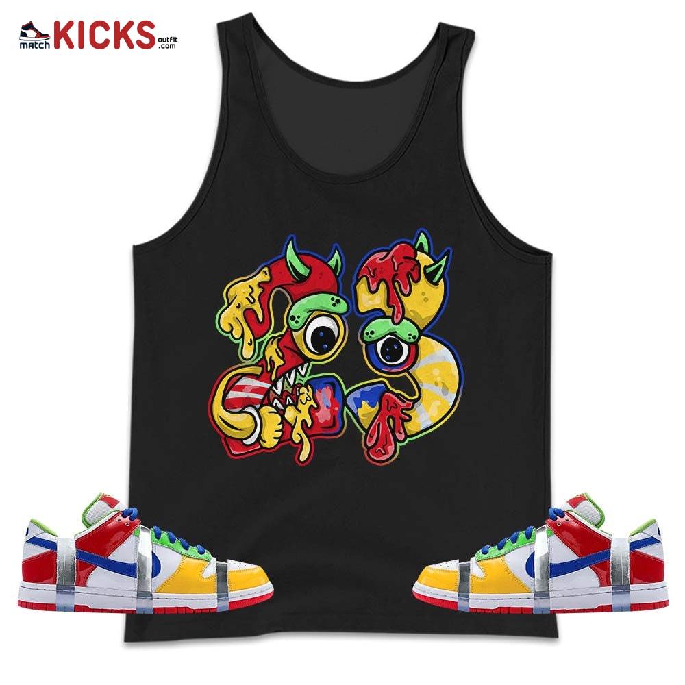 Number 23 Drip Sneaker Shirt Match SB Dunk Low eBay, SB Dunk Low Sandy MKO Tank Top