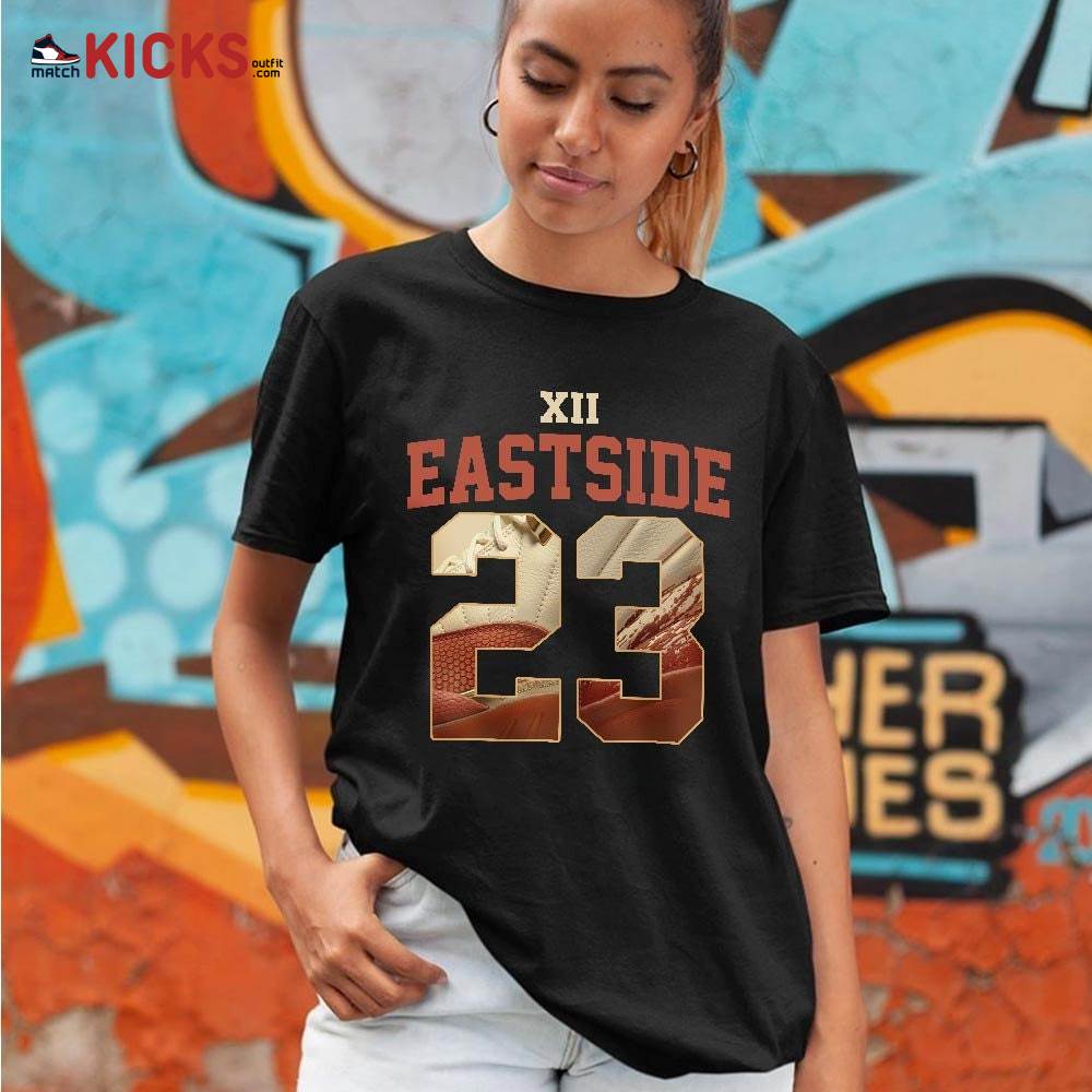 Number 23 Goat Shoes Sneaker Shirt Match Eastside Golf 12s, Jordan 12 Retro Eastside Golf MKO T-Shirt Number 23 Goat Shoes Sneaker Shirt Match Eastside Golf 12s, Jordan 12 Retro Eastside Golf MKO T-Shirt