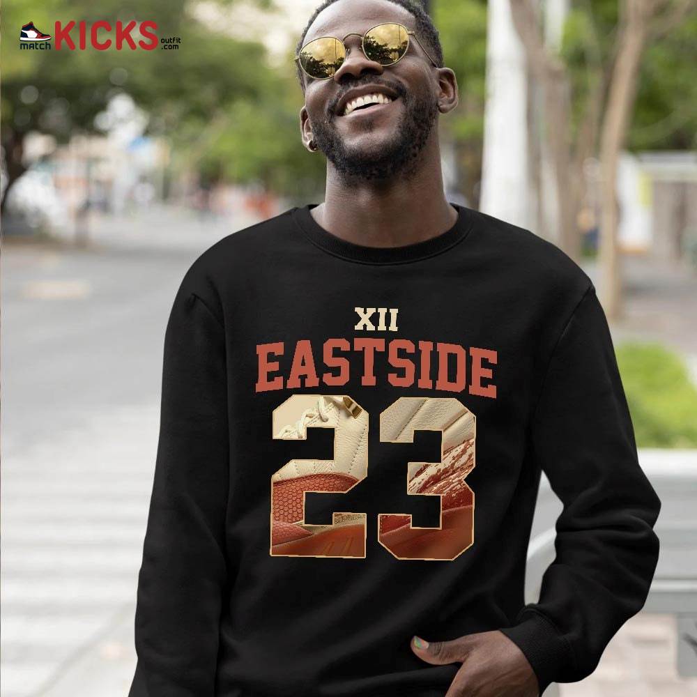 Number 23 Goat Shoes Sneaker Shirt Match Eastside Golf 12s, Jordan 12 Retro Eastside Golf MKO T-Shirt Number 23 Goat Shoes Sneaker Shirt Match Eastside Golf 12s, Jordan 12 Retro Eastside Golf MKO T-Shirt