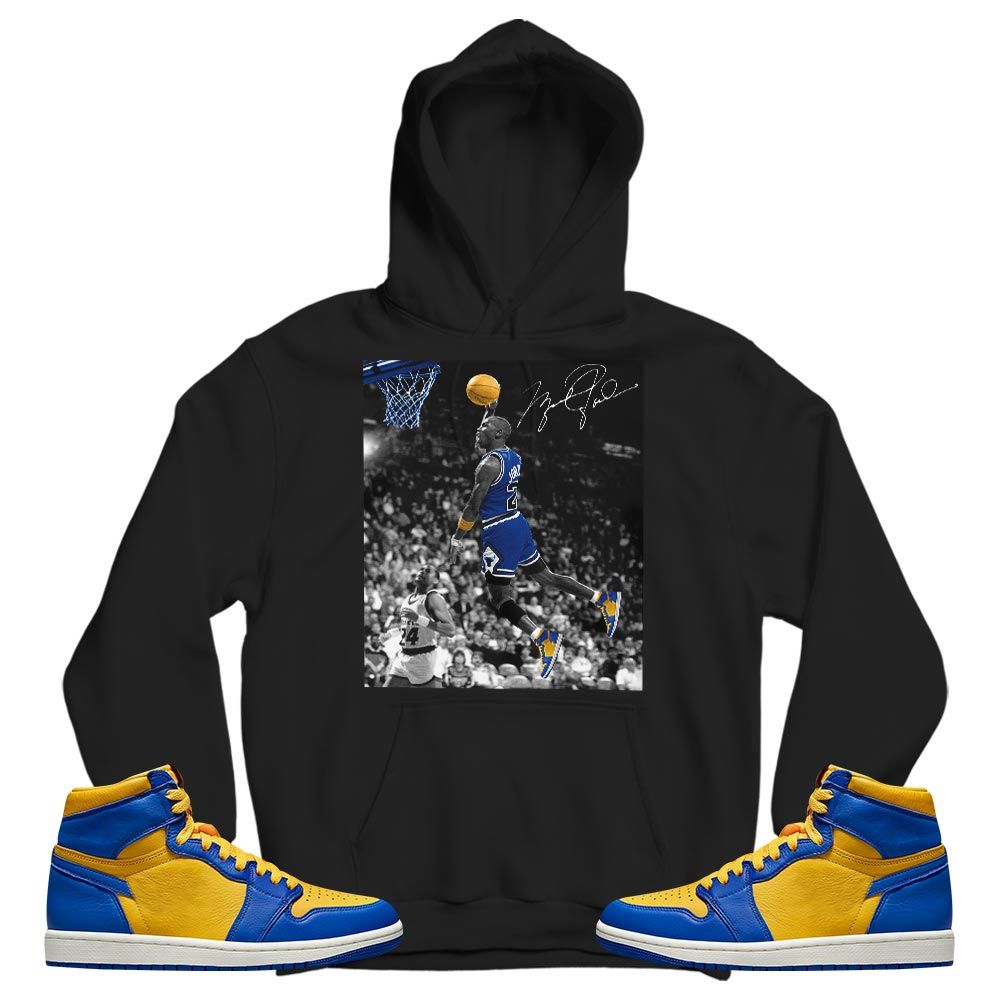 Number 23 Goat Sneaker Shirt Match 2023 Laney 1s, Jordan 1 Retro High Laney MKO T-Shirt