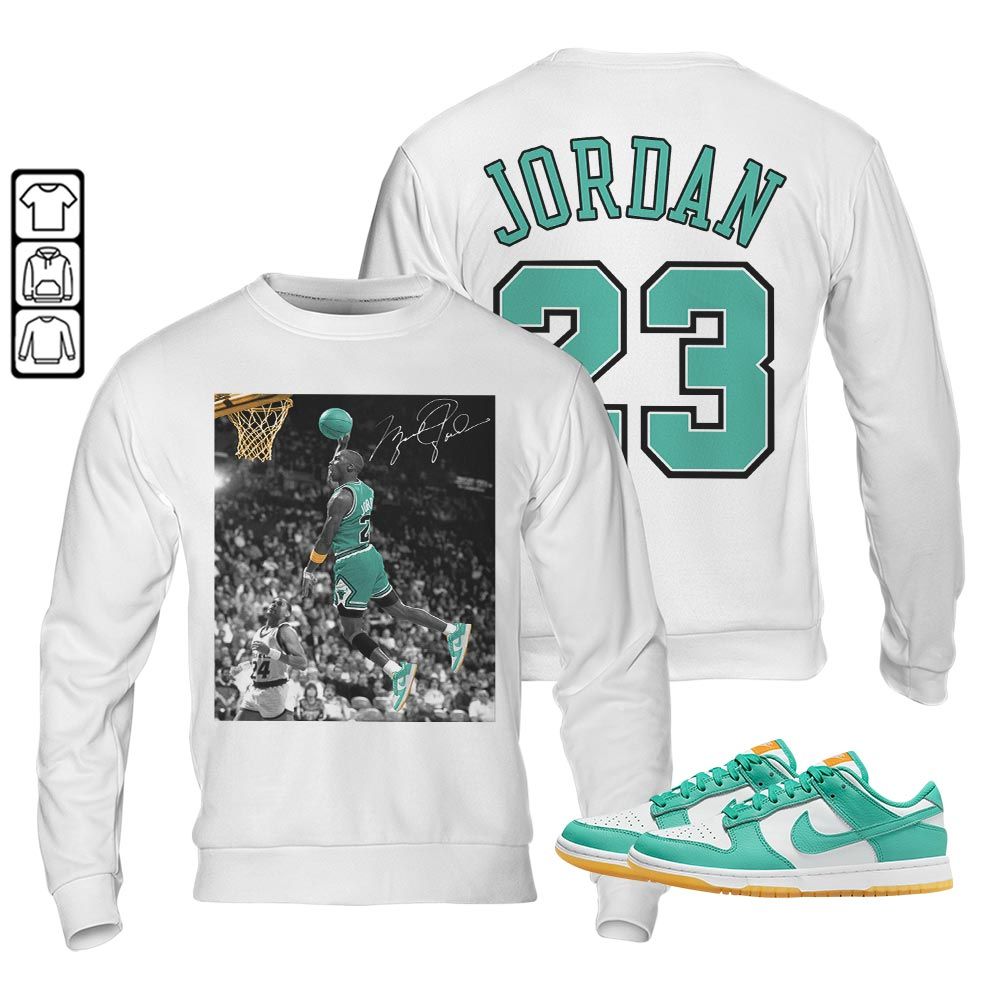 Number 23 Goat Sneaker Shirt Match Dunk Low Turquoise, Dunk Low Teal Zeal MKO Hoodie Number 23 Goat Sneaker Shirt Match Dunk Low Turquoise, Dunk Low Teal Zeal MKO Hoodie