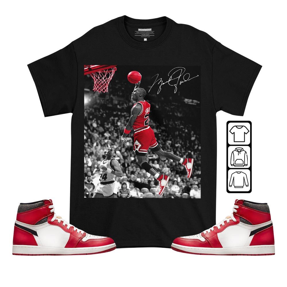Number 23 Goat Sneaker Shirt Match High OG Chicago 1s, Jordan 1 Lost Found Chicago MKO T-Shirt Number 23 Goat Sneaker Shirt Match High OG Chicago 1s, Jordan 1 Lost Found Chicago MKO T-Shirt