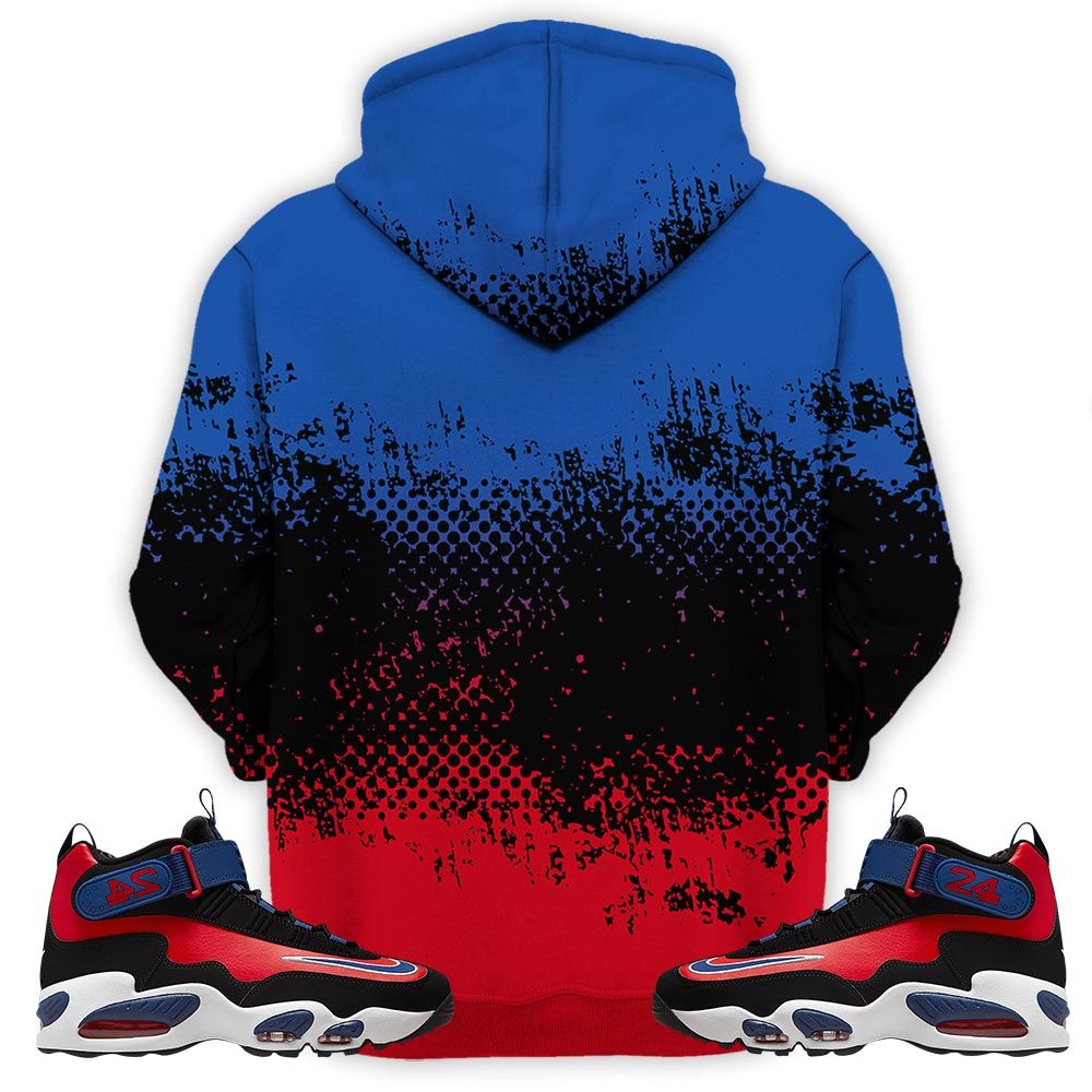 Number 23 Jd Sneaker Shirt Match Max 1 Navy Red Black, Air Griffey Max 1 Black Red Navy Blue Hoodie Sweatshirt Tee All Over Print MKO Shirt