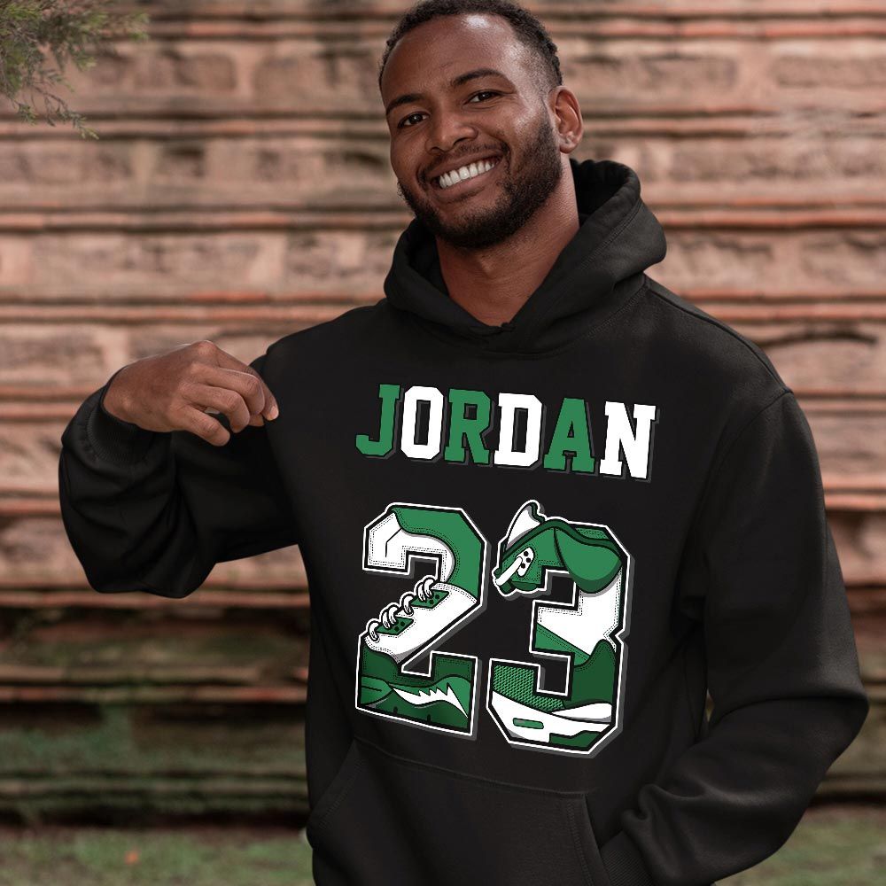 Number 23 JD Sneaker Shirt Match SP Pine Green, Air Ship SP Pine Green MKO T-Shirt Number 23 JD Sneaker Shirt Match SP Pine Green, Air Ship SP Pine Green MKO T-Shirt