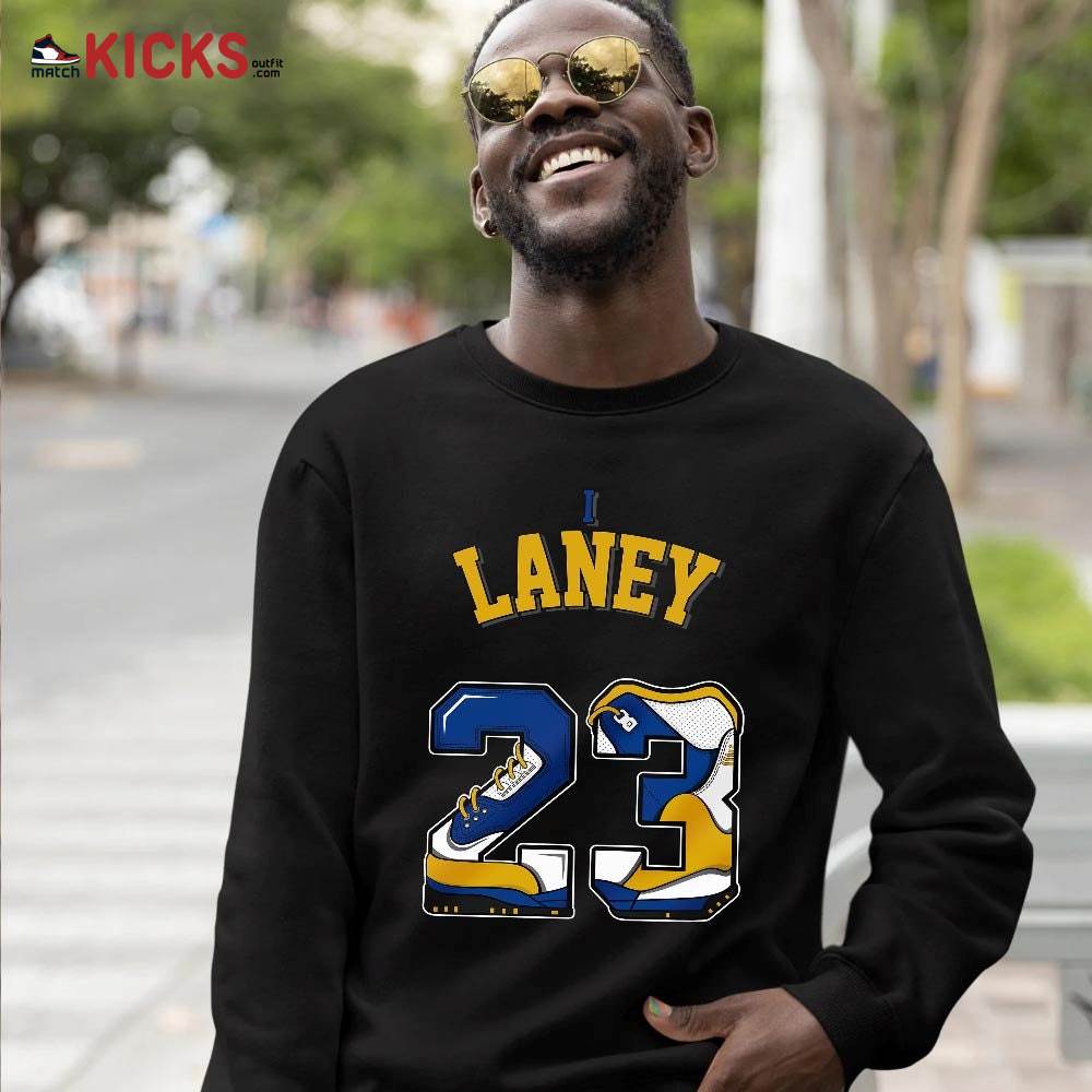 Number 23 Sneaker Shirt Match 2023 Laney 1s, Jordan 1 Retro High Laney MKO T-Shirt Number 23 Sneaker Shirt Match 2023 Laney 1s, Jordan 1 Retro High Laney MKO T-Shirt
